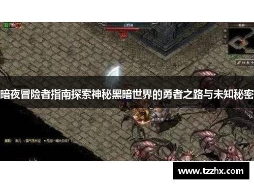 暗夜冒险者指南探索神秘黑暗世界的勇者之路与未知秘密