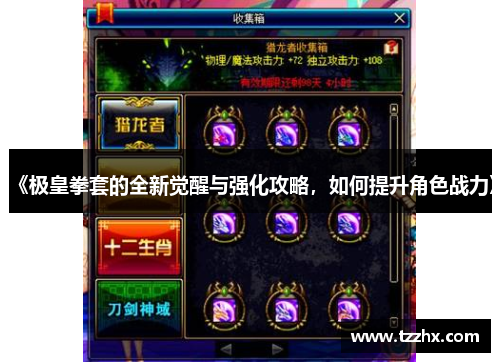 《极皇拳套的全新觉醒与强化攻略，如何提升角色战力》